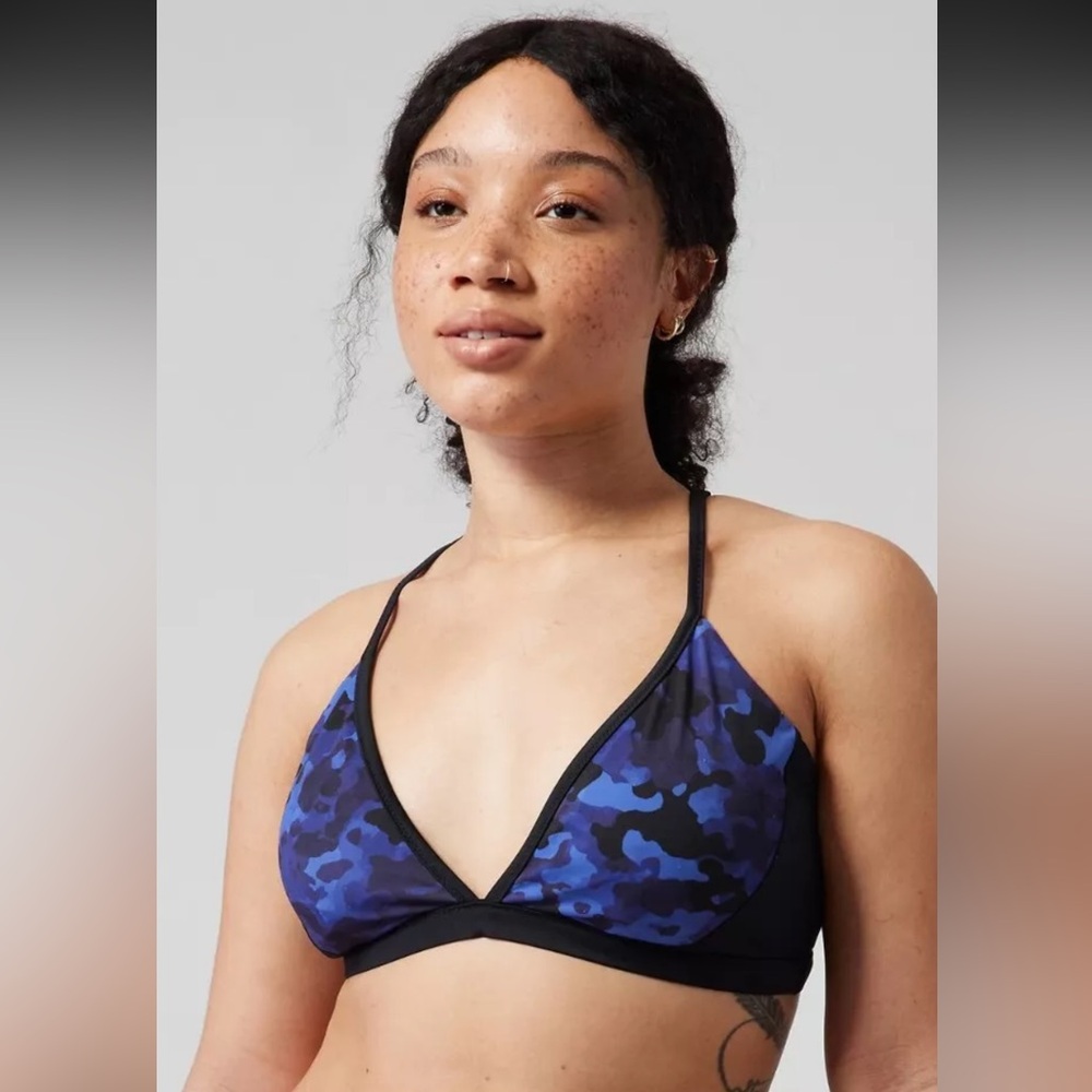 NWT Athleta camo Bikini size medium